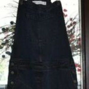 Asos denim black overalls womens US 6 jeans